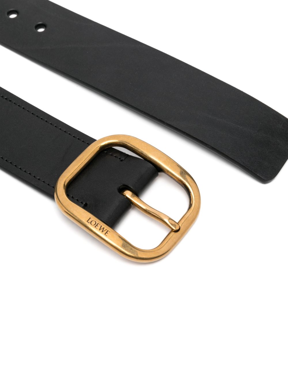 Loewe LOEWE- Rounded Leather Belt