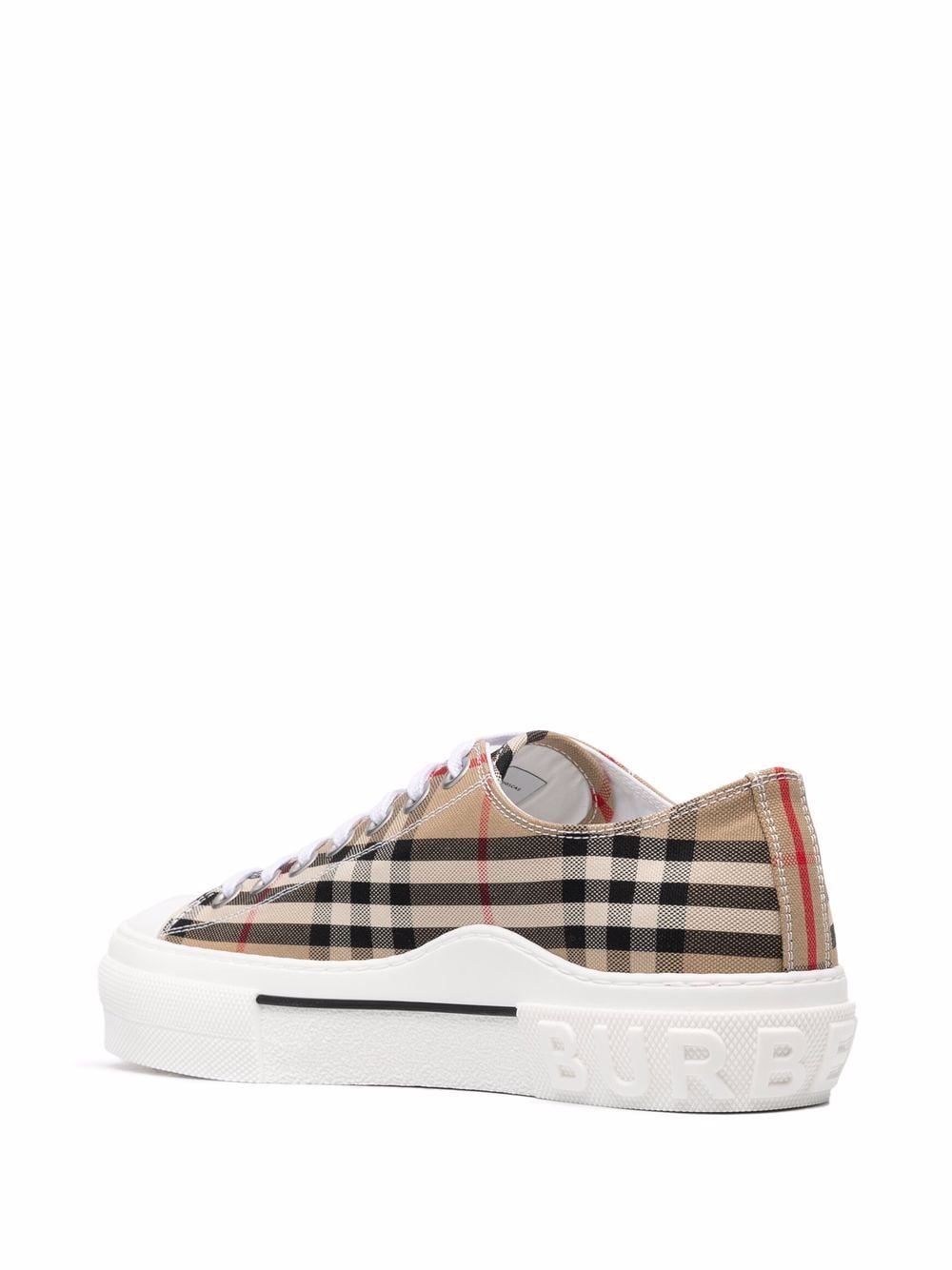 Burberry BURBERRY- Vintage Check Motif Cotton Sneakers