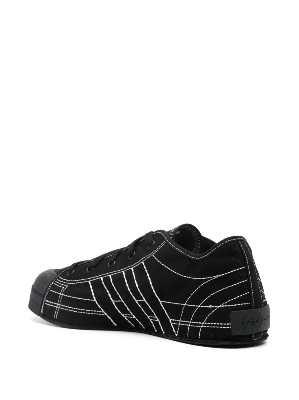 Y-3 Y-3- Nizza Low Leather Sneakers