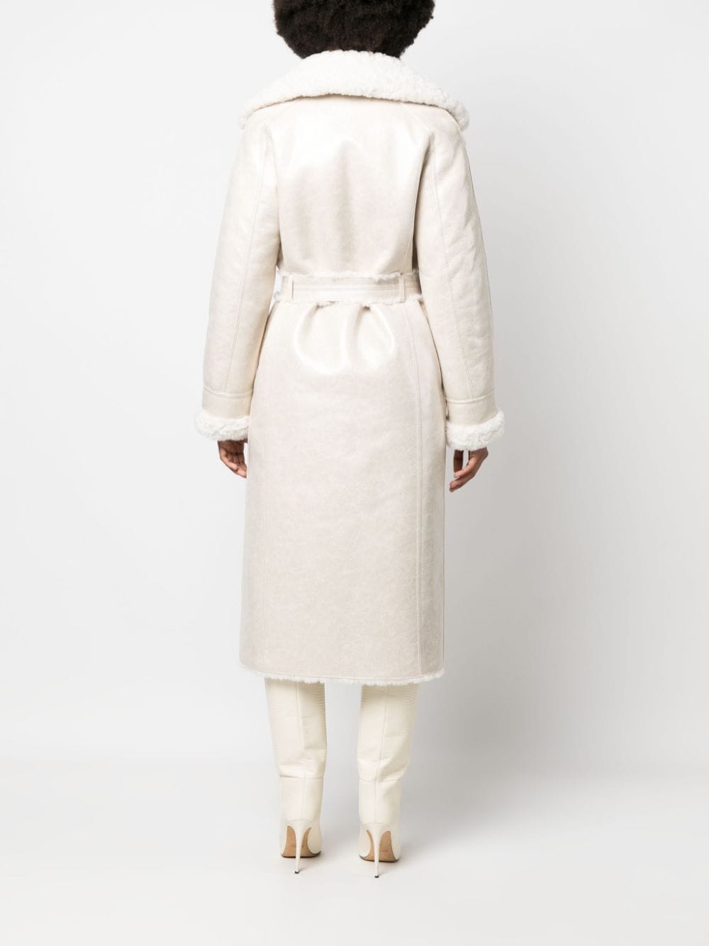 Urbancode URBANCODE- Long Coat With Belt