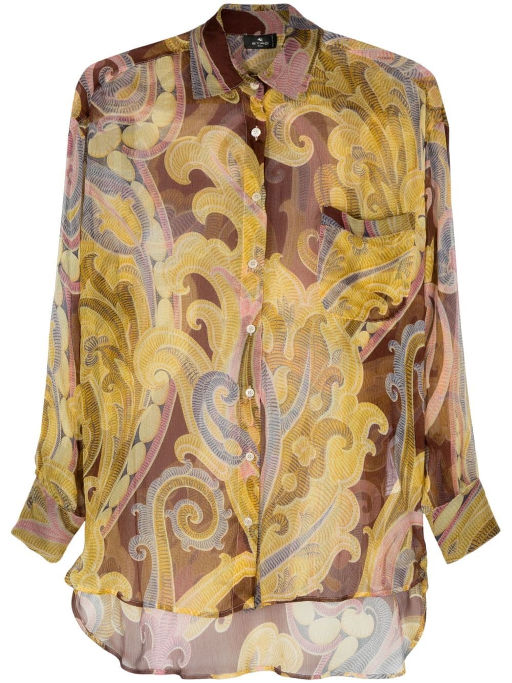 Etro ETRO- Printed Silk Shirt