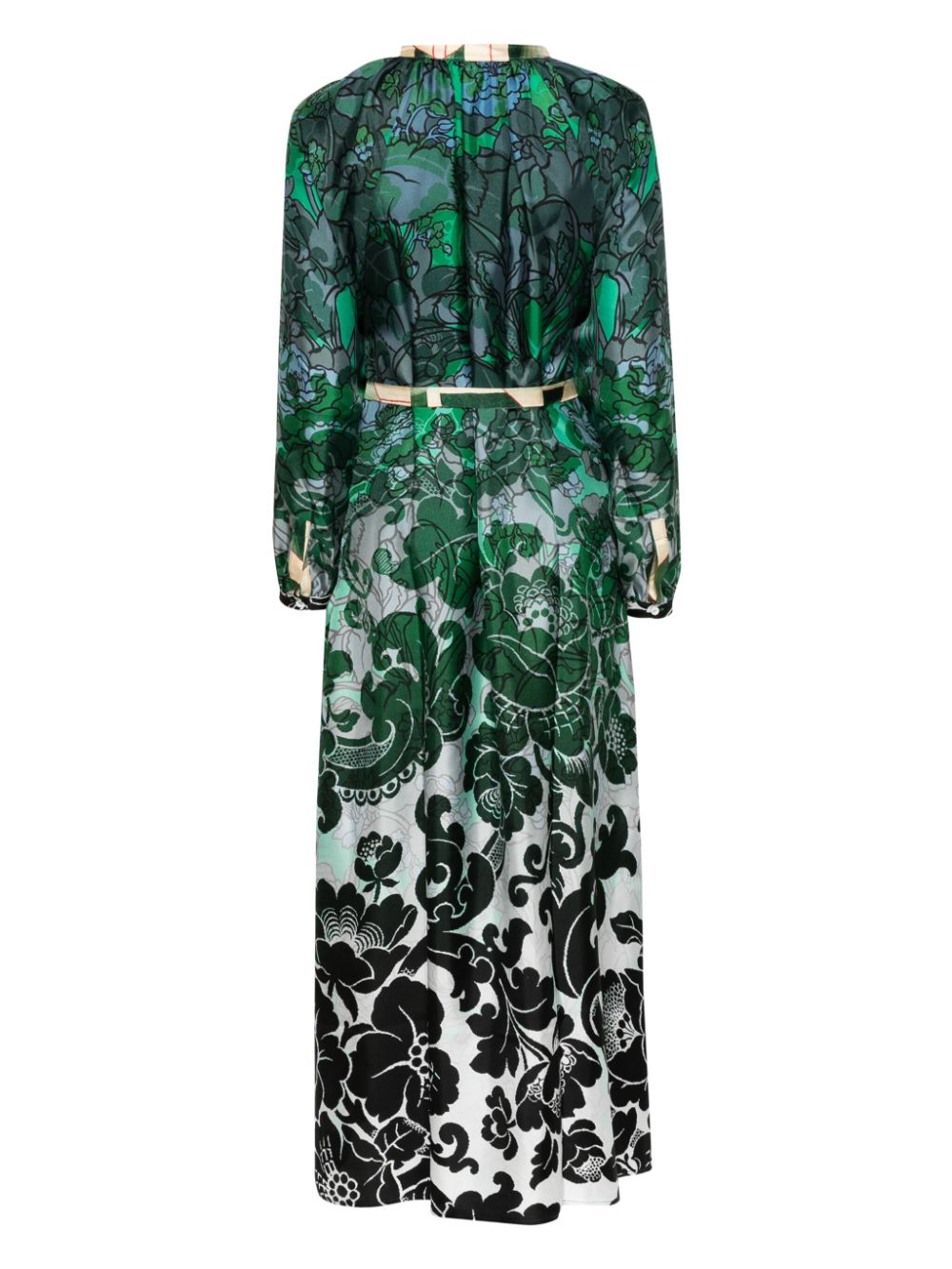 Pierre-Louis Mascia PIERRE-LOUIS MASCIA- Printed Silk Long Dress