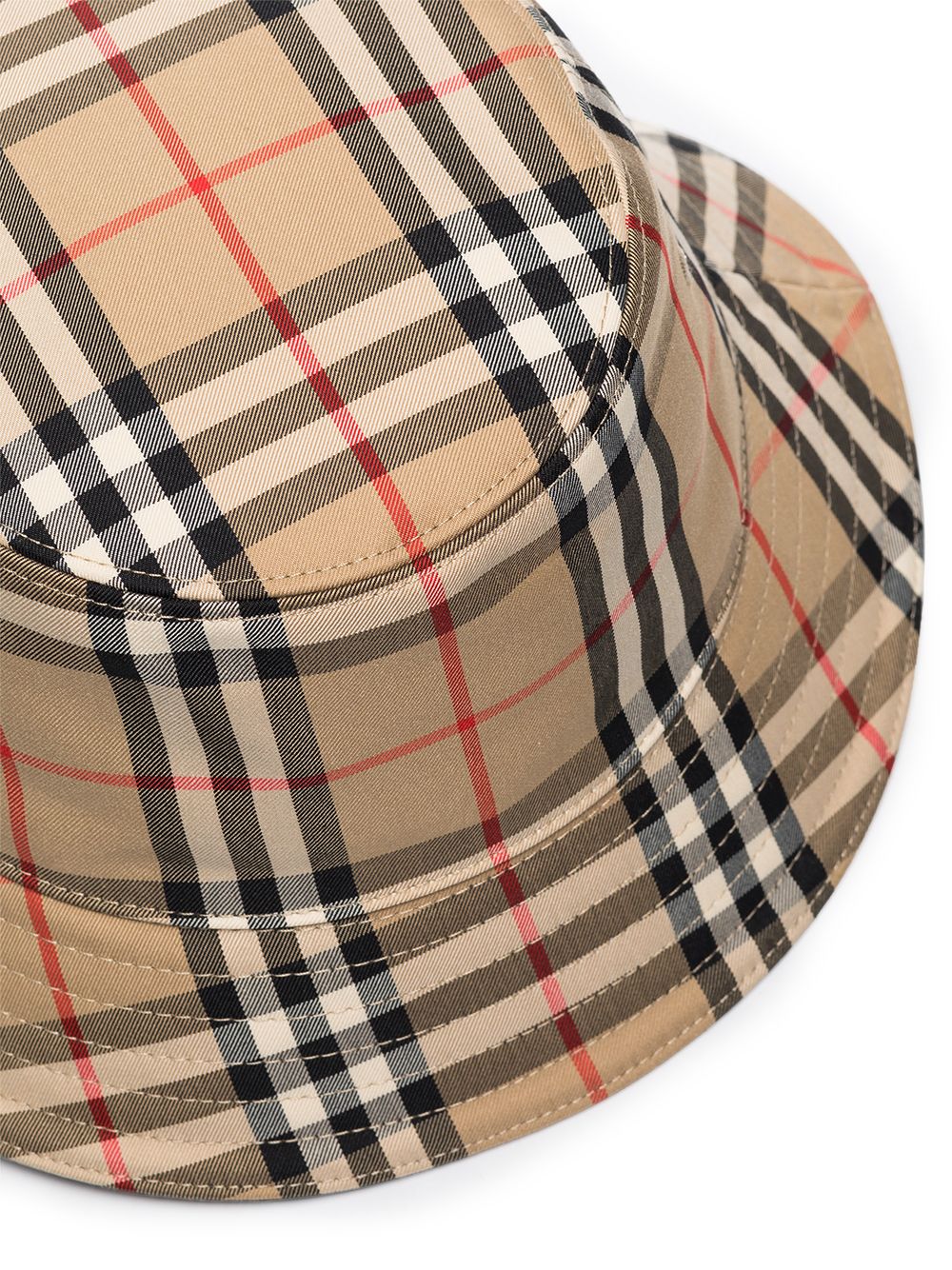 Burberry BURBERRY- Check Motif Bucket Hat