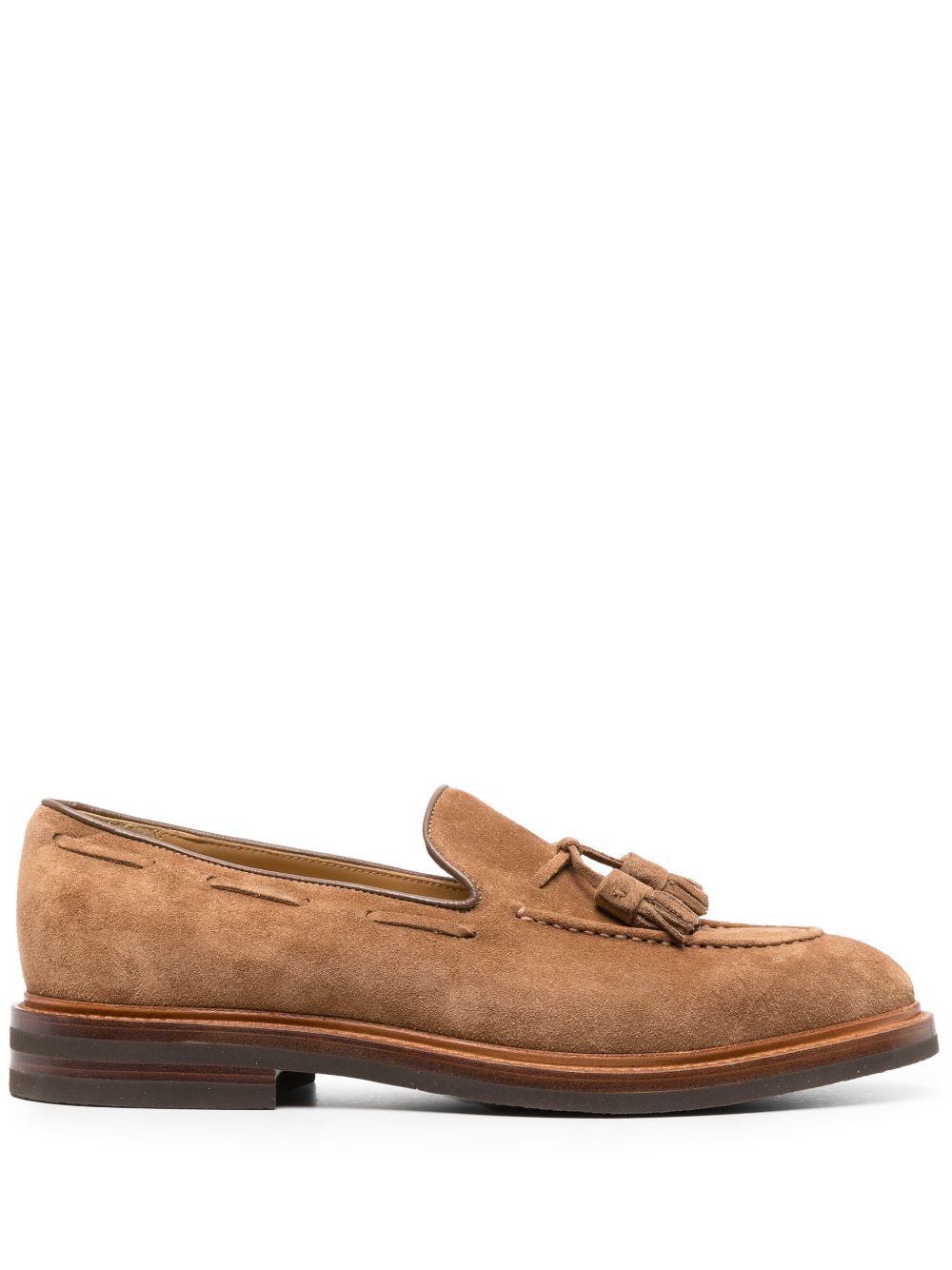 Brunello Cucinelli BRUNELLO CUCINELLI- Suede Leather Loafers