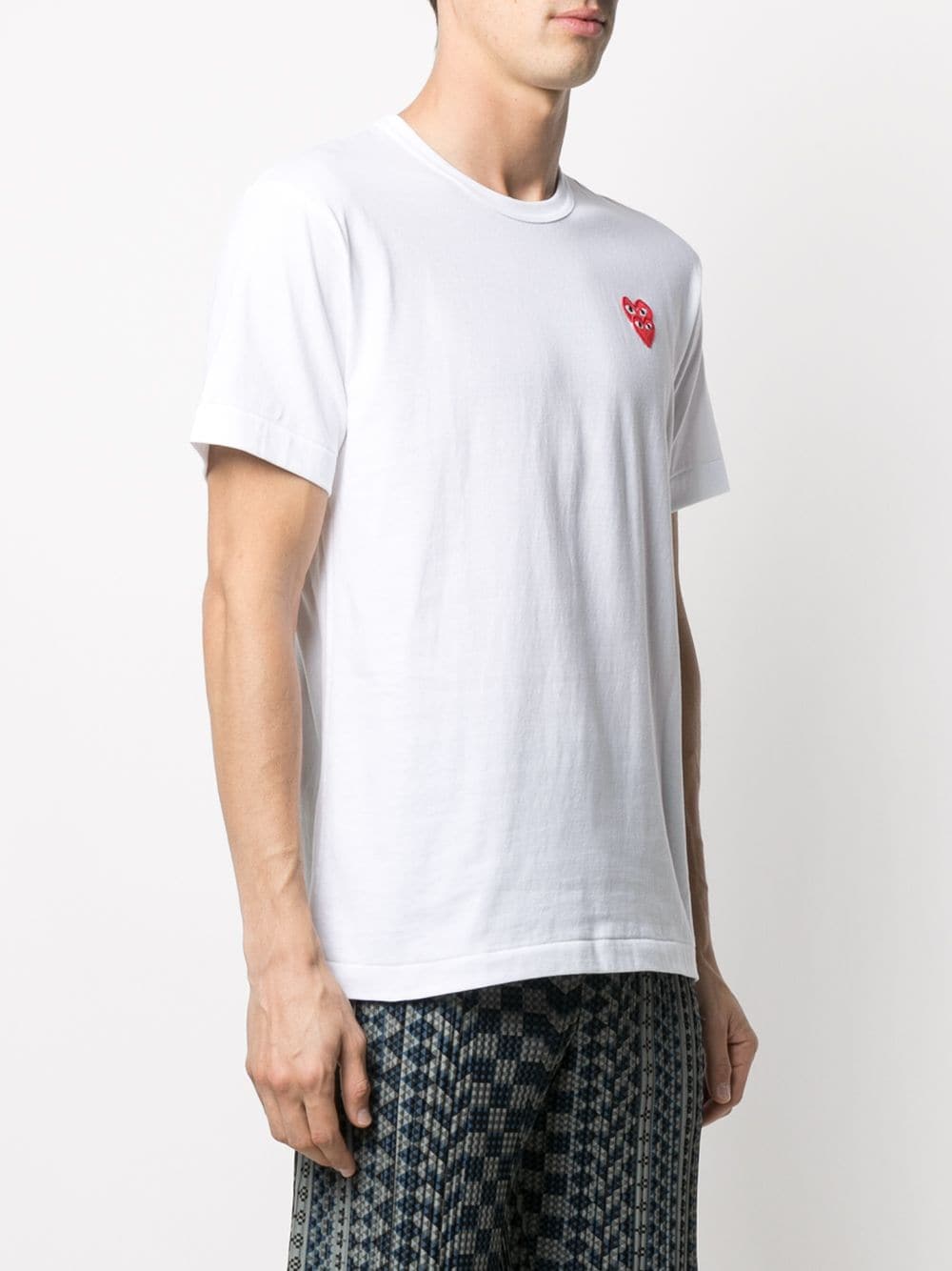 Comme Des Garçons Play COMME DES GARCONS PLAY- Cotton Logo T-shirt