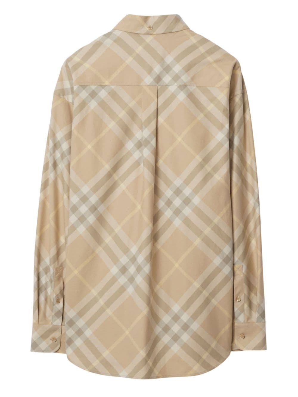 Burberry BURBERRY- Check Motif Cotton Shirt