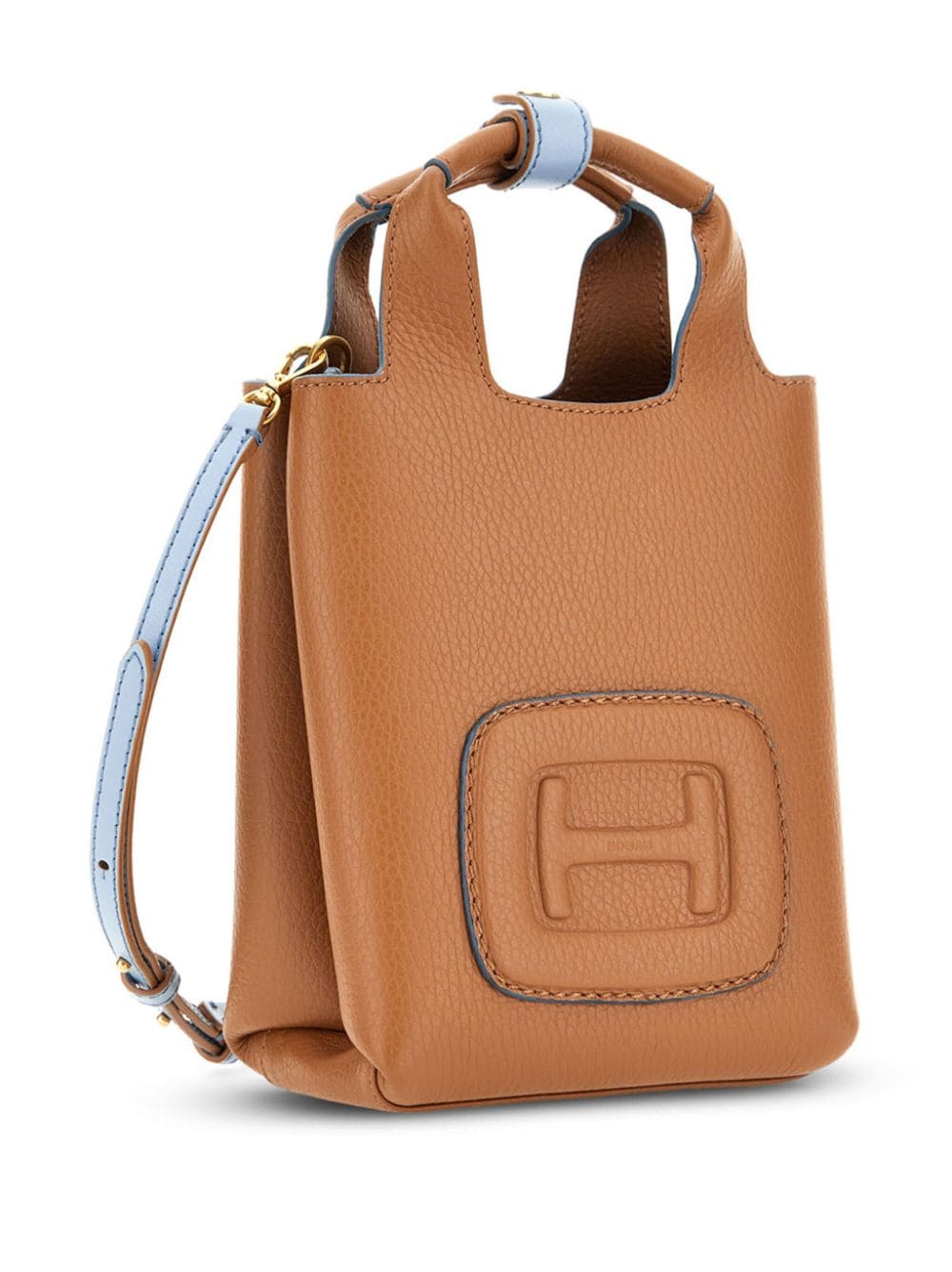 Hogan HOGAN- H-bag Mini Leather Tote Bag