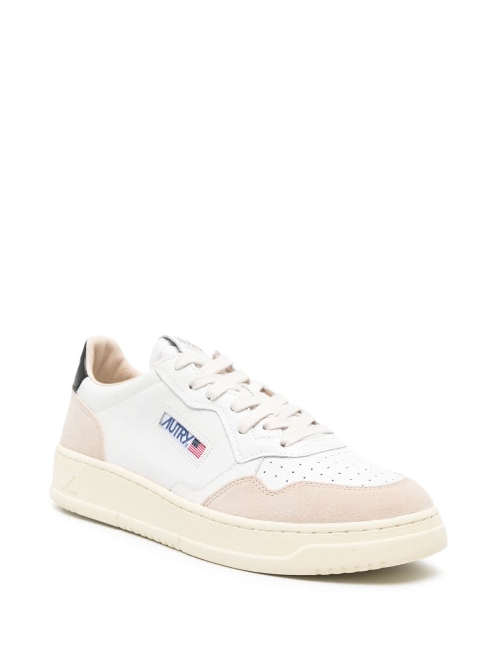 AUTRY AUTRY- Medalist Low Leather And Suede Sneakers