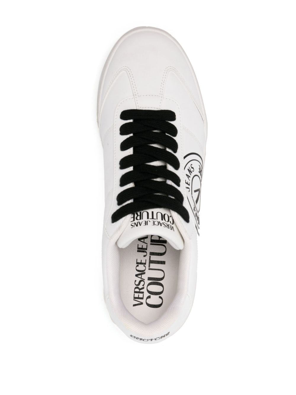 Versace Jeans Couture VERSACE JEANS COUTURE- Logo Leather Sneaker