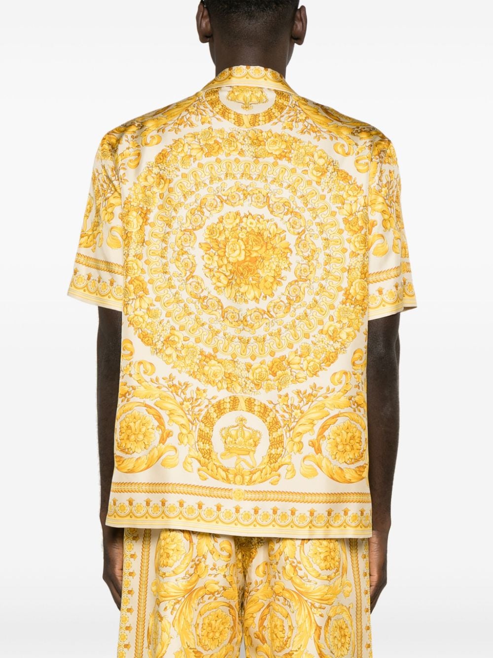 Versace VERSACE- Barocco Print Silk Shirt