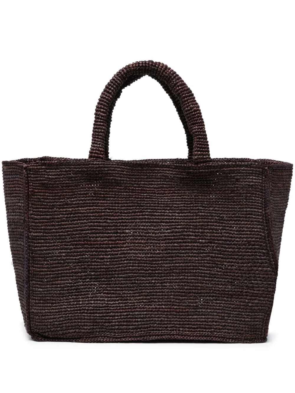 Manebi MANEBI- Raffia Shopping Bag