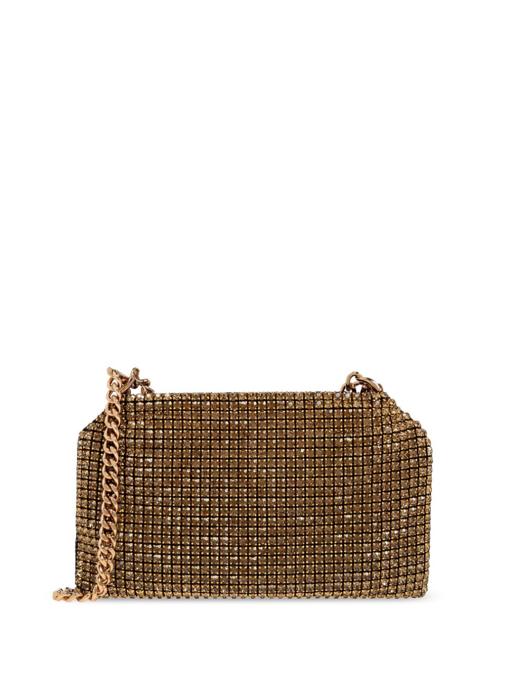 Stella McCartney STELLA MCCARTNEY- Falabella Crystal Mesh Clutch