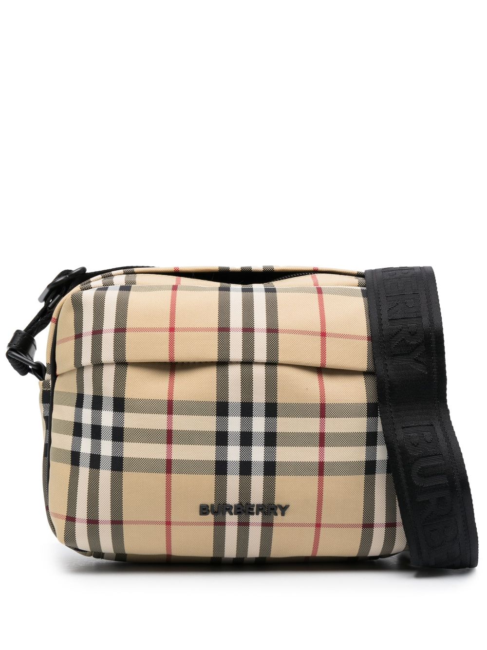 Burberry BURBERRY- Paddy Check Motif Crossbody Bag