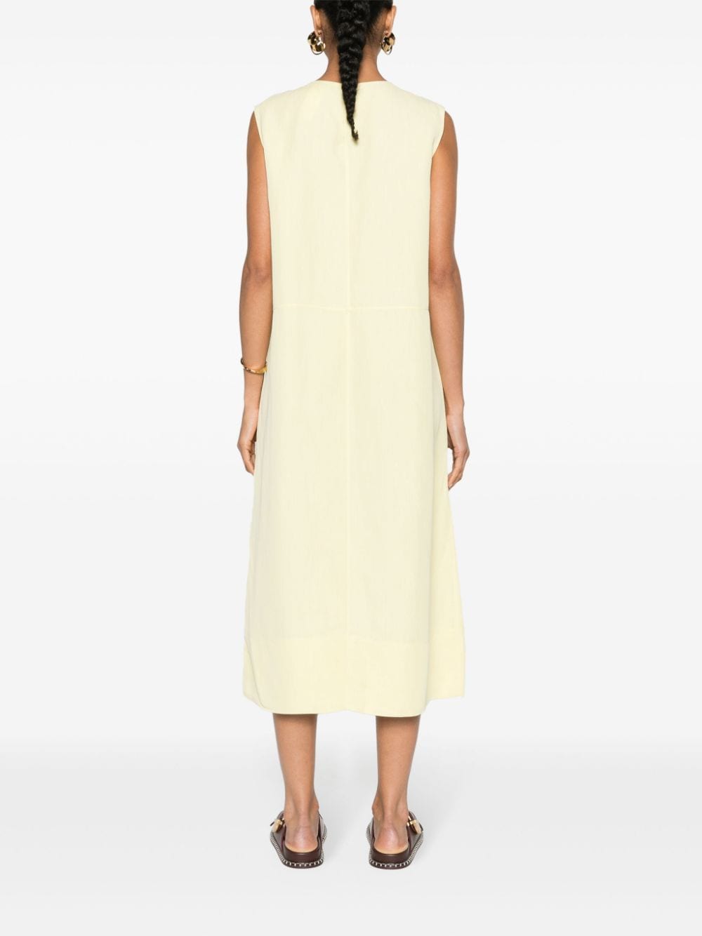 Fabiana Filippi FABIANA FILIPPI- Linen Blend Midi Dress