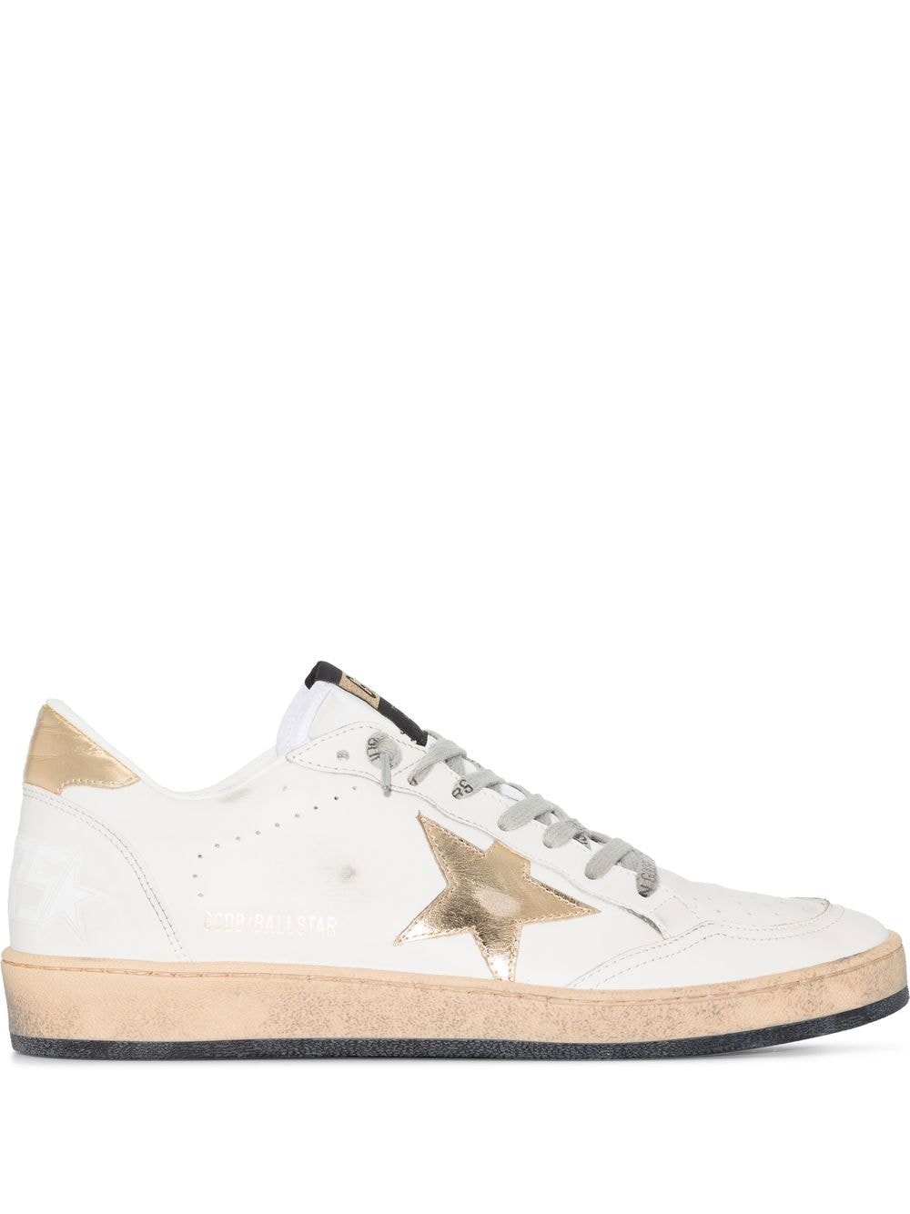 Golden Goose GOLDEN GOOSE- Ball Star Leather Sneakers