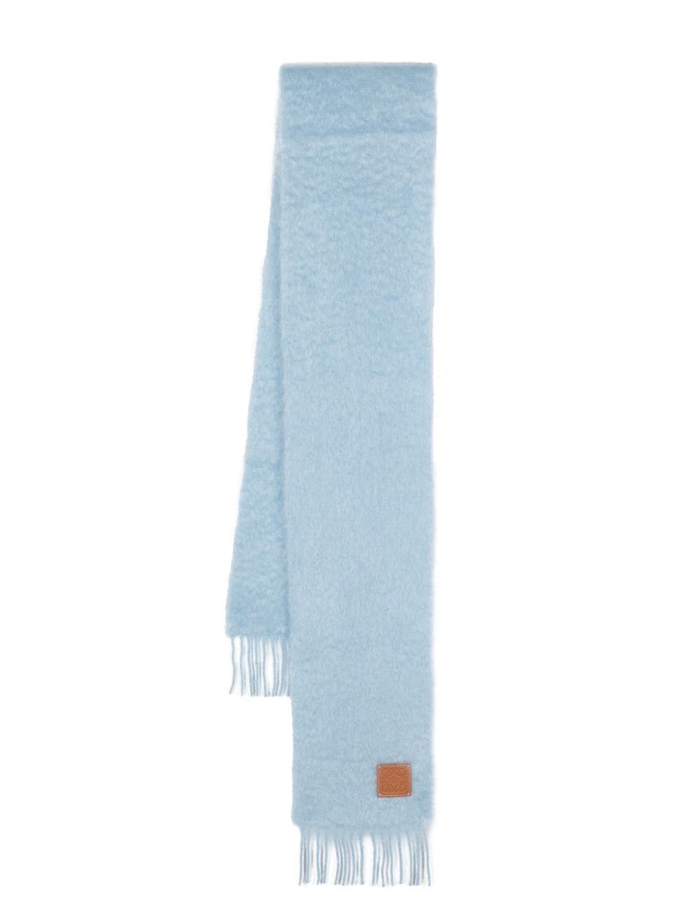 Loewe LOEWE- Fringe Mohair Wool Scarf