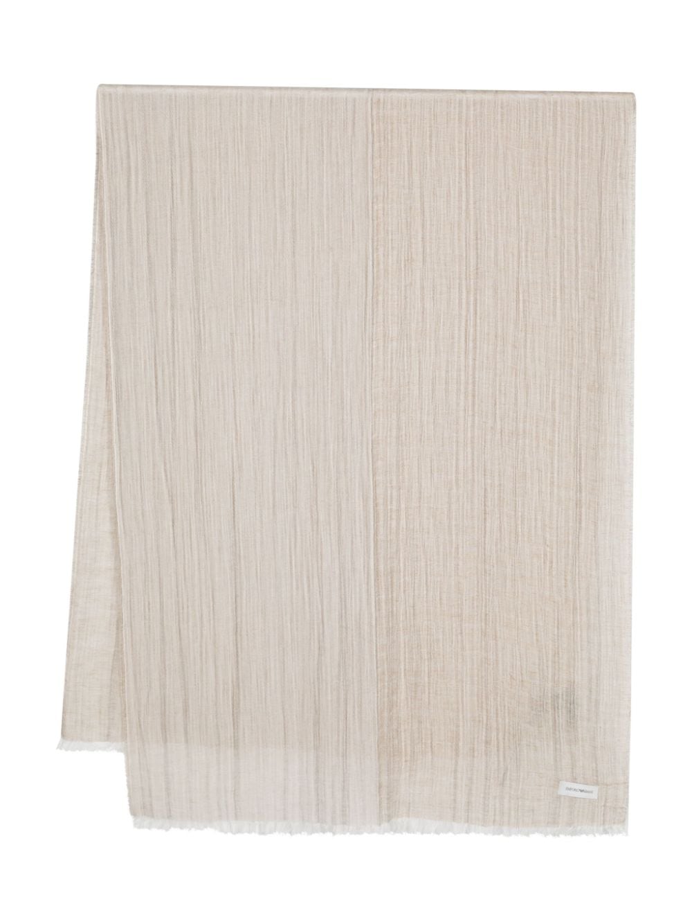 Emporio Armani EMPORIO ARMANI- Linen Blend Stole