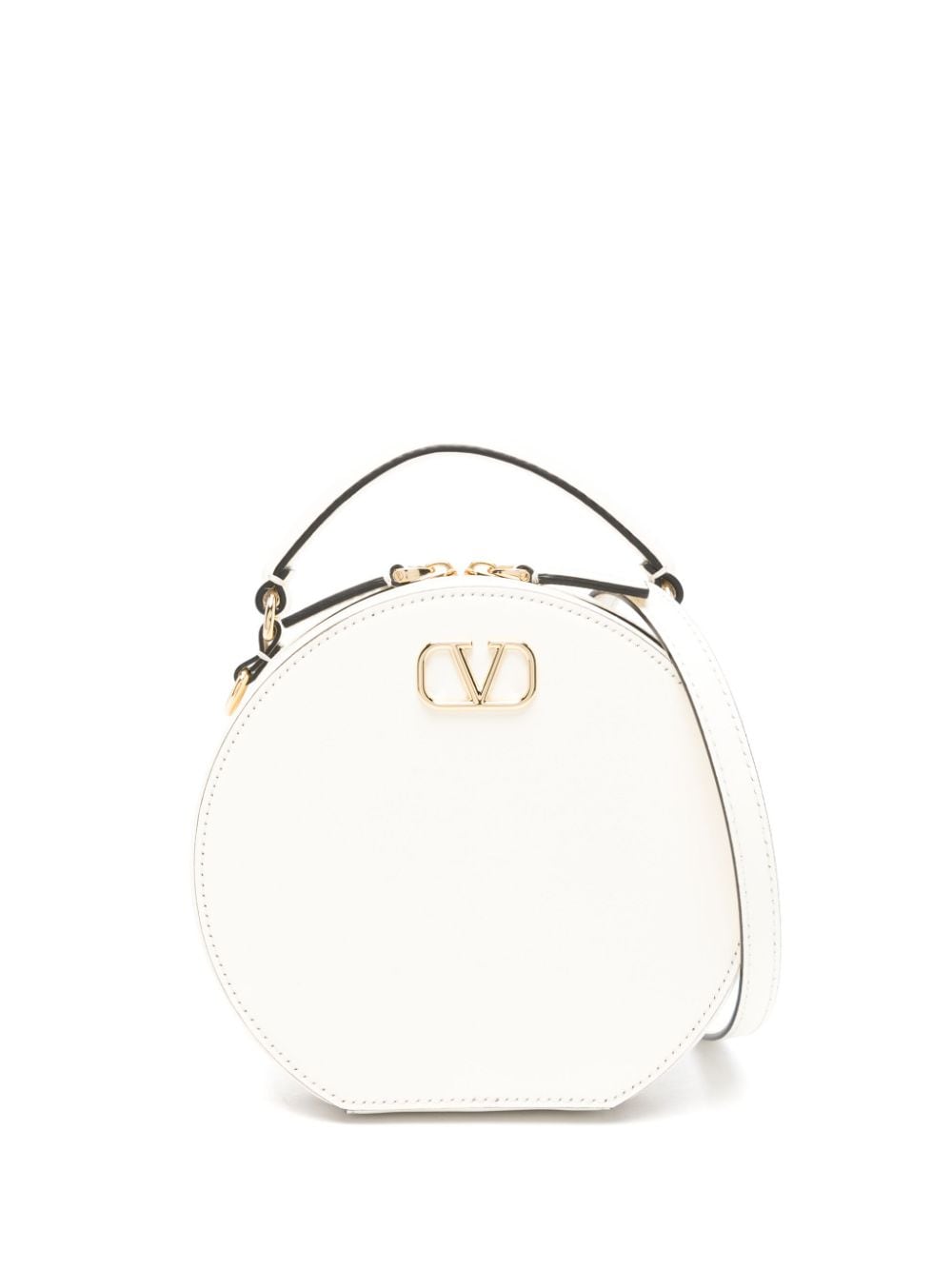 VALENTINO GARAVANI VALENTINO GARAVANI- Vlogo Signature Mini Leather Crossbody Bag