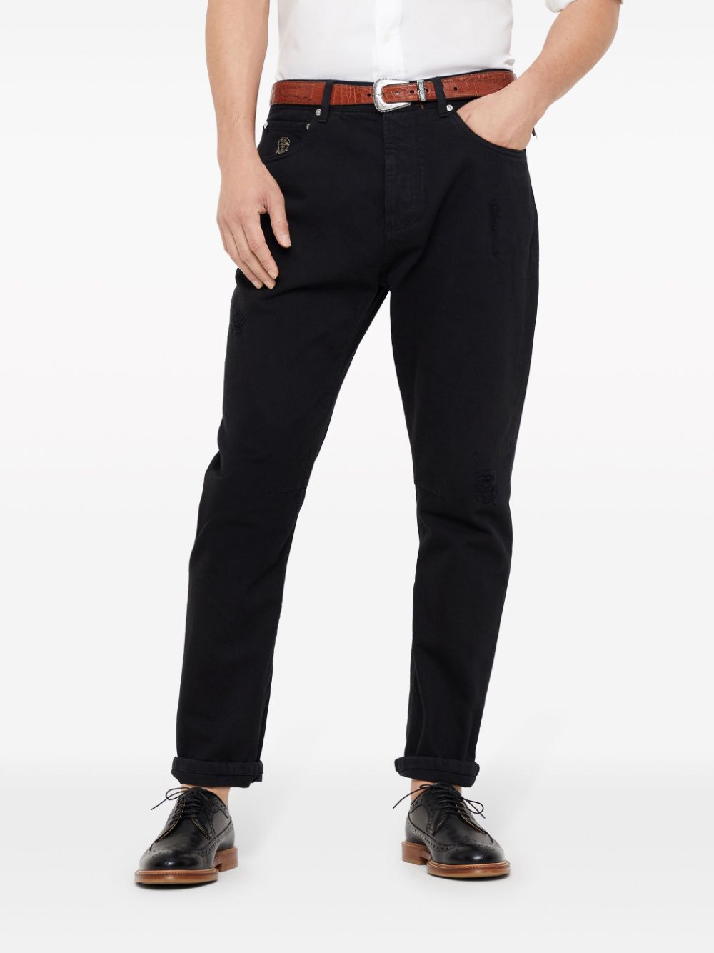 Brunello Cucinelli BRUNELLO CUCINELLI- Leisure Fit Denim Jeans