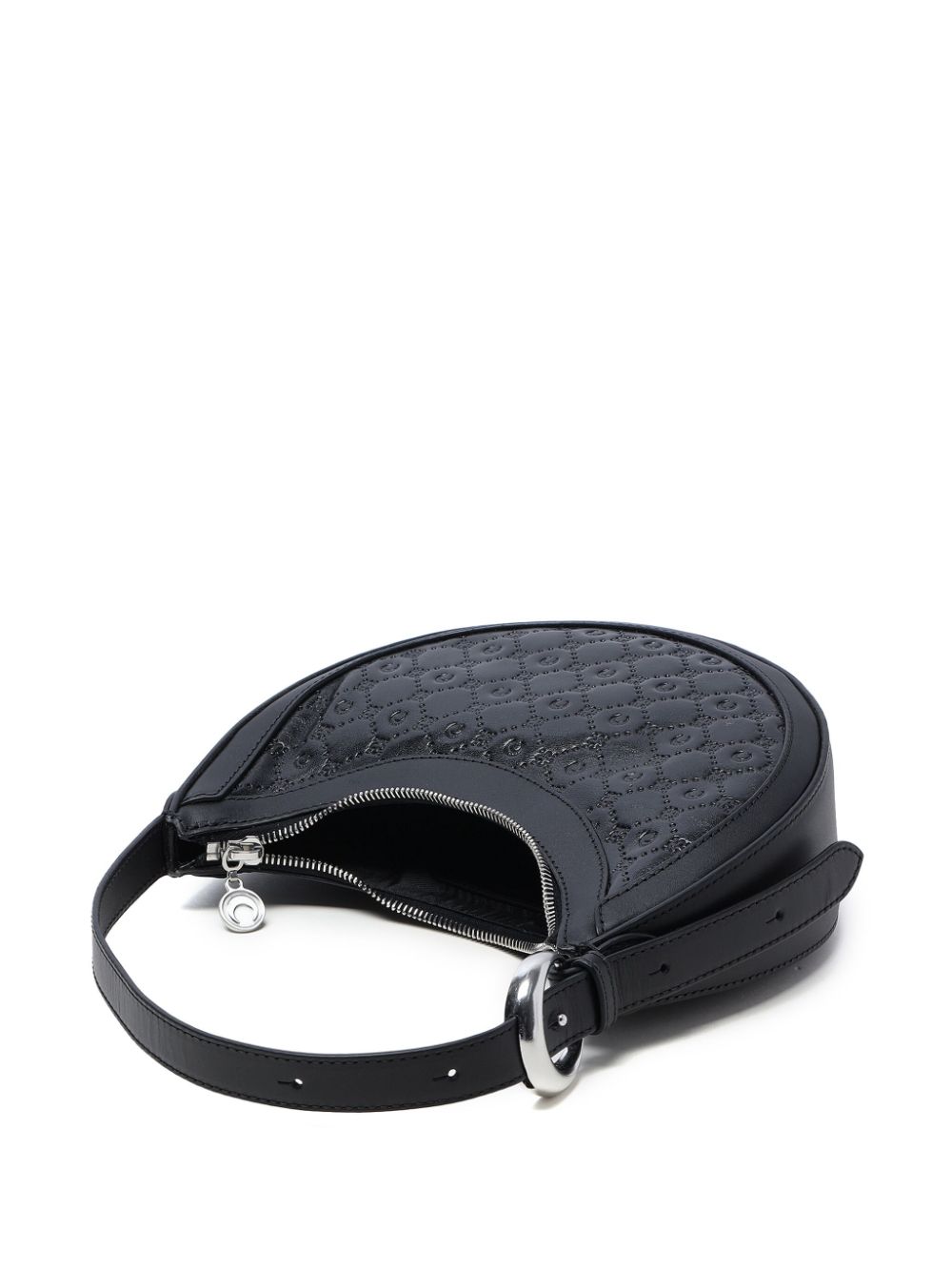 Marine Serre MARINE SERRE- Eclips Mini Leather Shoulder Bag