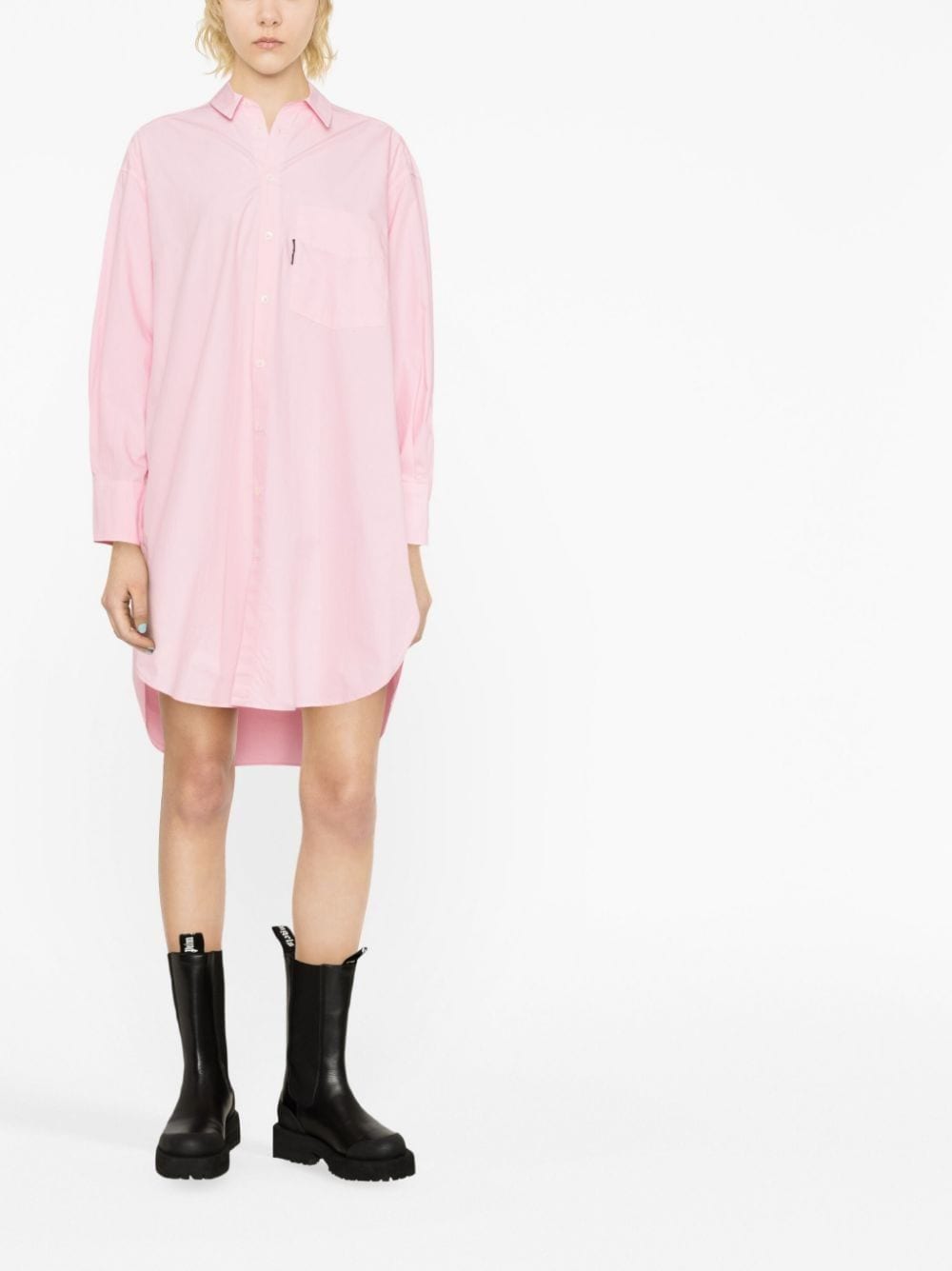 PALM ANGELS PALM ANGELS- Cotton Shirt Dress