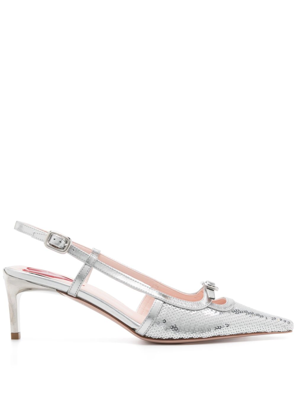 Roger Vivier ROGER VIVIER- Mini Buckle Slingback Pumps