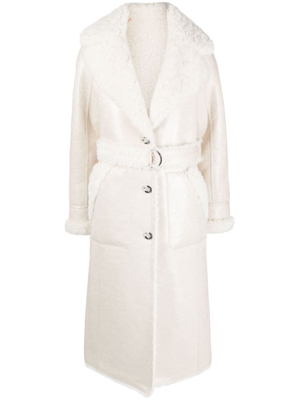 Urbancode URBANCODE- Long Coat With Belt