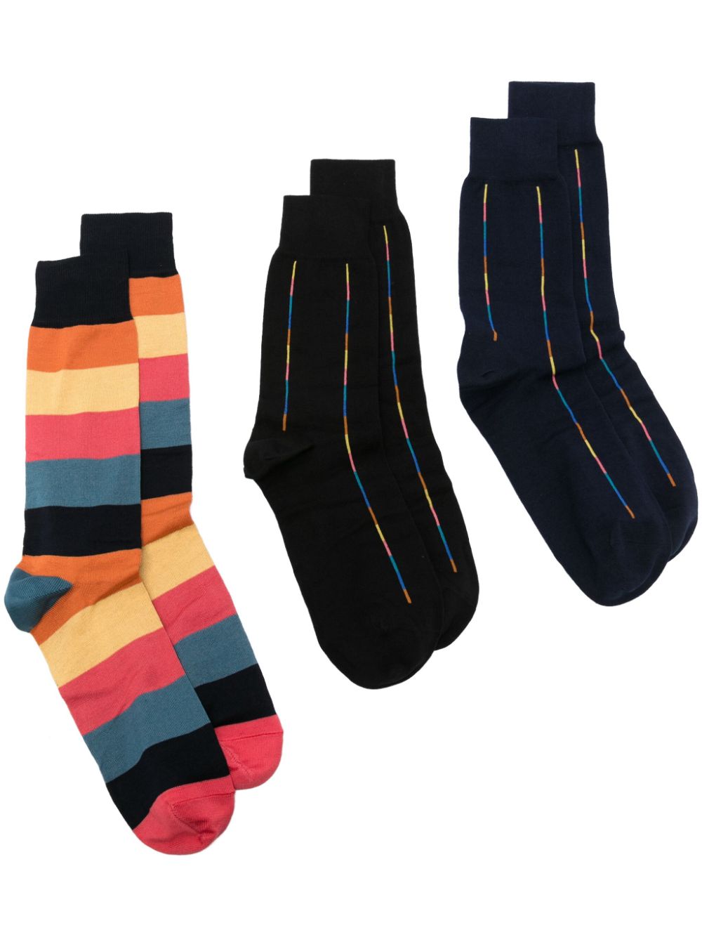 Paul Smith PAUL SMITH- 3-pack Signature Stripe Socks