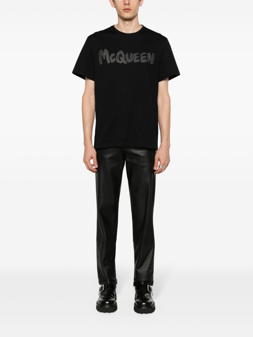 Alexander McQueen ALEXANDER MCQUEEN- T-shirt With Logo