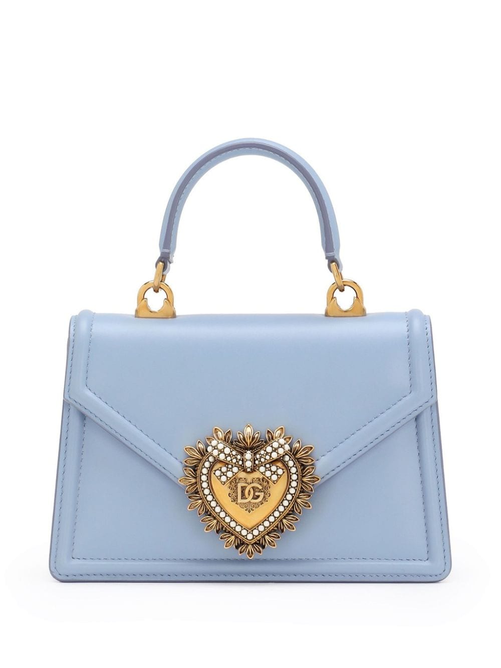 Dolce & Gabbana DOLCE & GABBANA- Devotion Small Leather Handbag