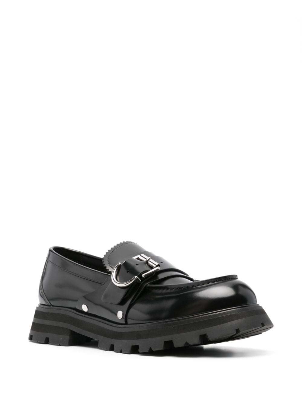 Alexander McQueen ALEXANDER MCQUEEN- Logo Loafers