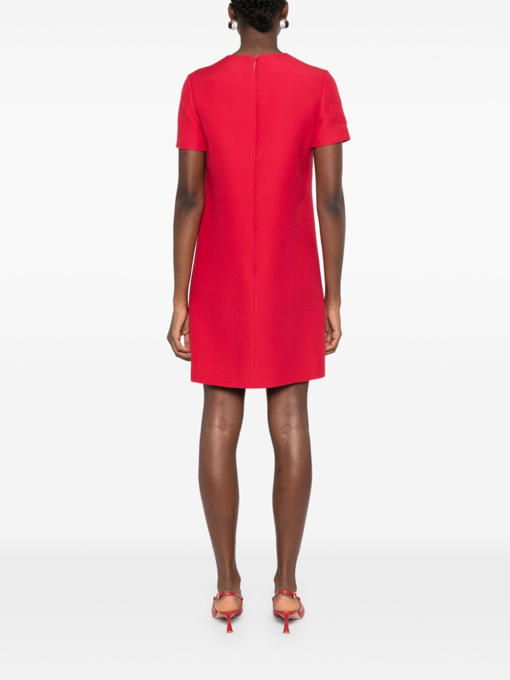 Valentino VALENTINO- Wool And Silk Blend Mini Dress