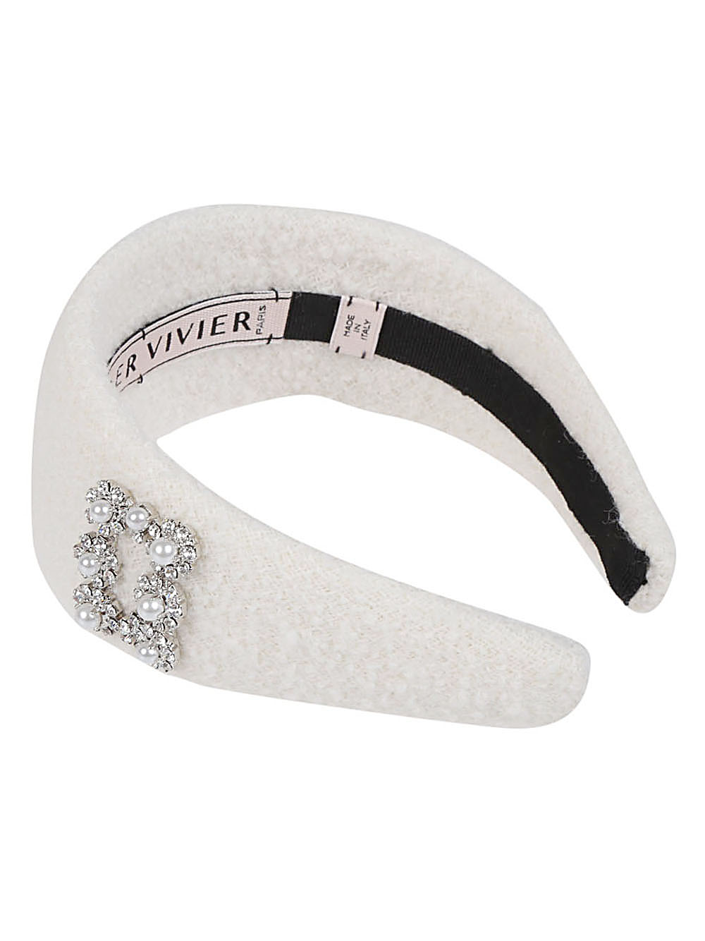 Roger Vivier ROGER VIVIER- Flower Strass Pearl Hair Band