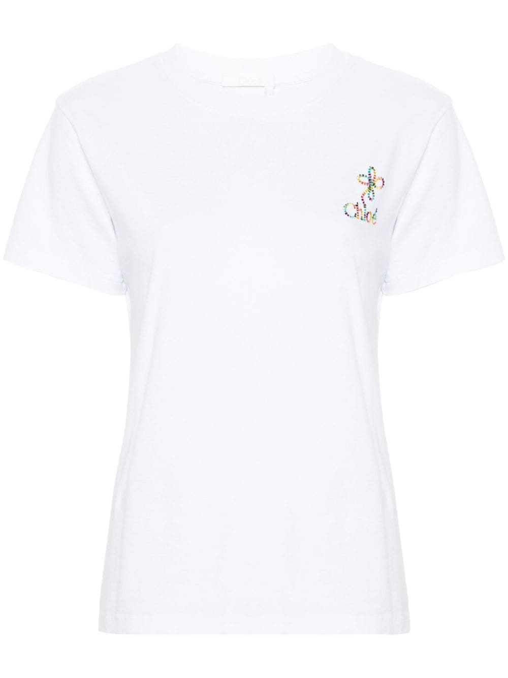 Chloé CHLOÉ- Logo Cotton T-shirt