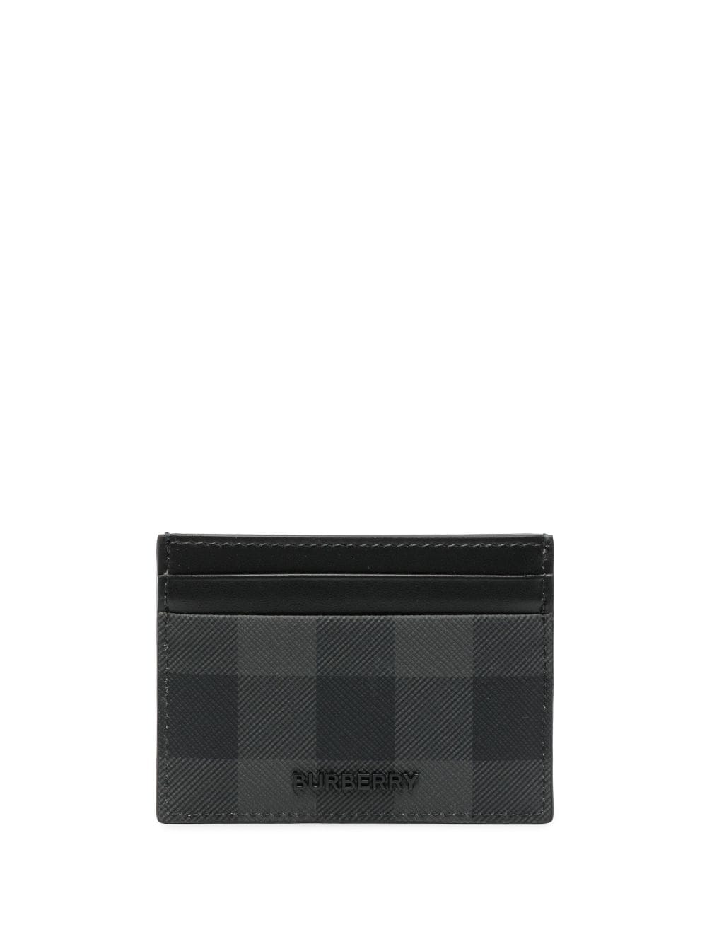 Burberry BURBERRY- Check Motif Card Case