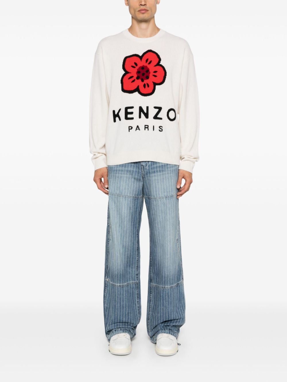 Kenzo KENZO- Boke Flower Wool Sweater