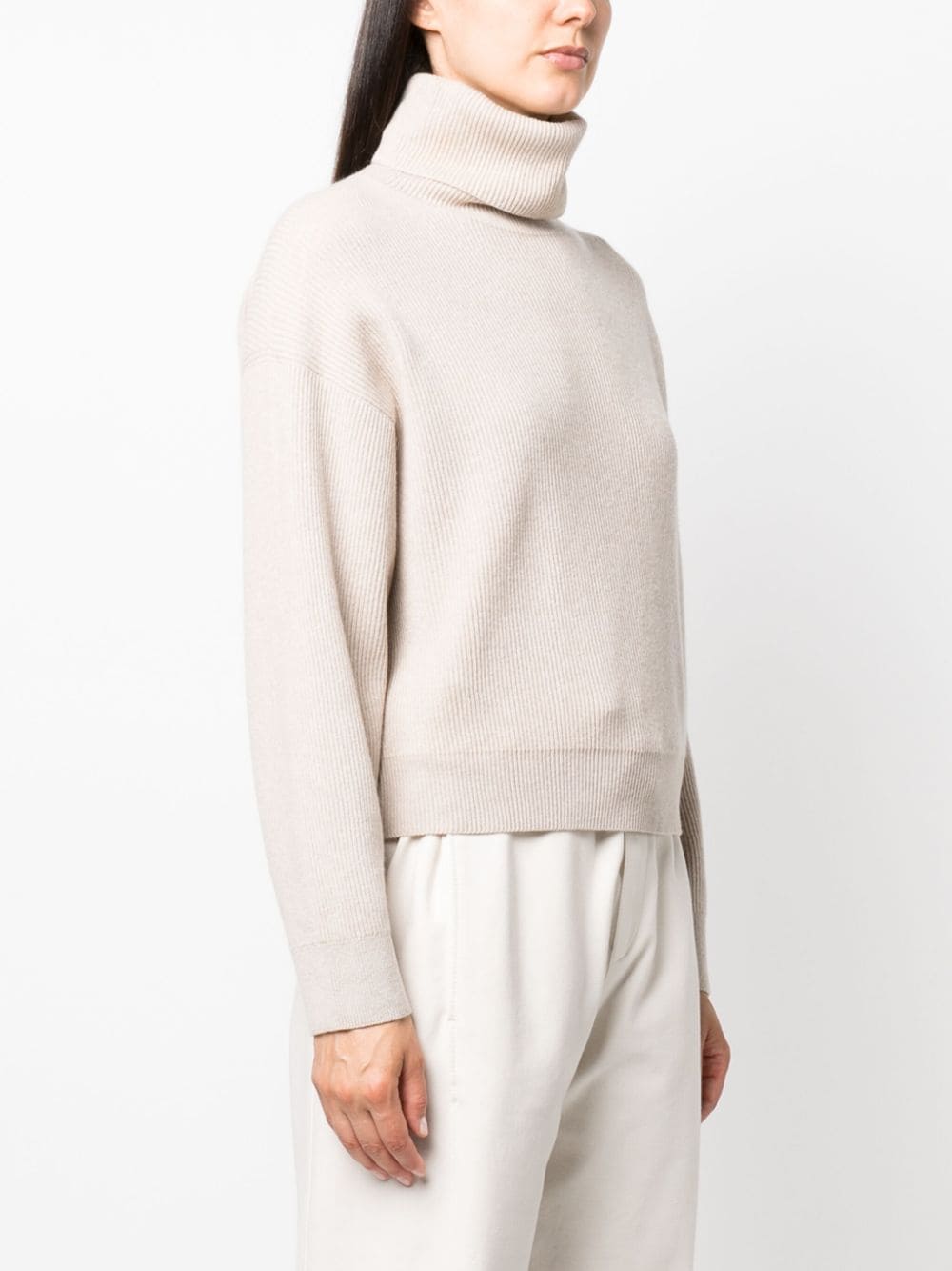 Brunello Cucinelli BRUNELLO CUCINELLI- Wool Highneck Sweater