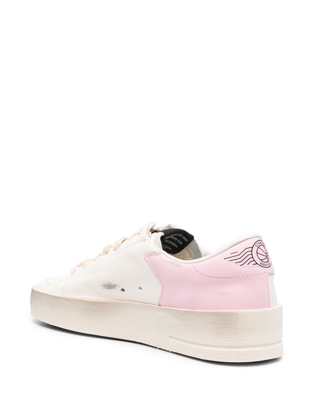 Golden Goose GOLDEN GOOSE- Stardan Leather Sneakers