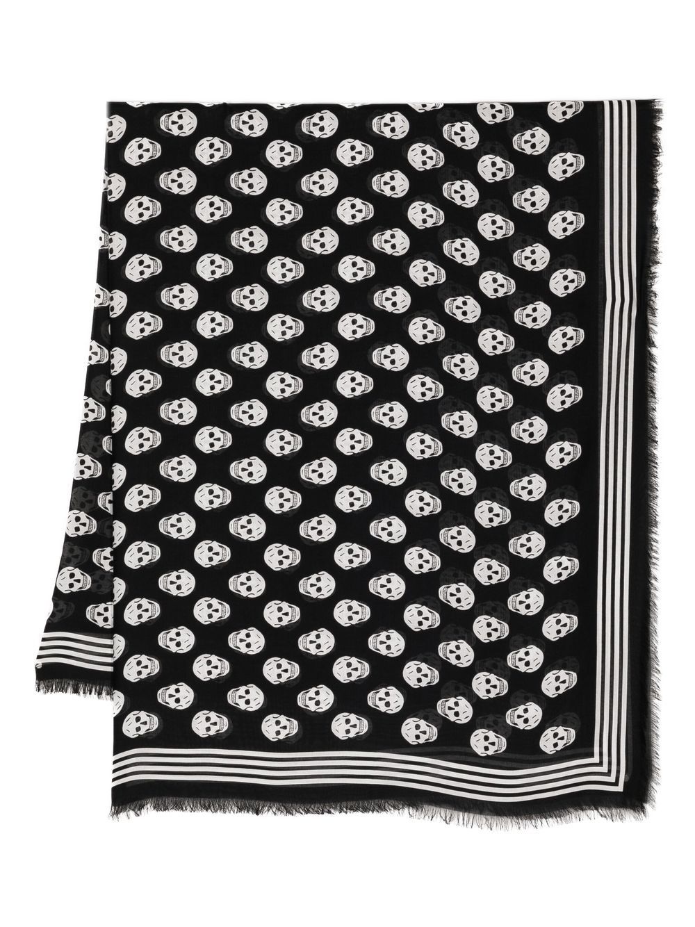 Alexander McQueen ALEXANDER MCQUEEN- Scarf With Skulls