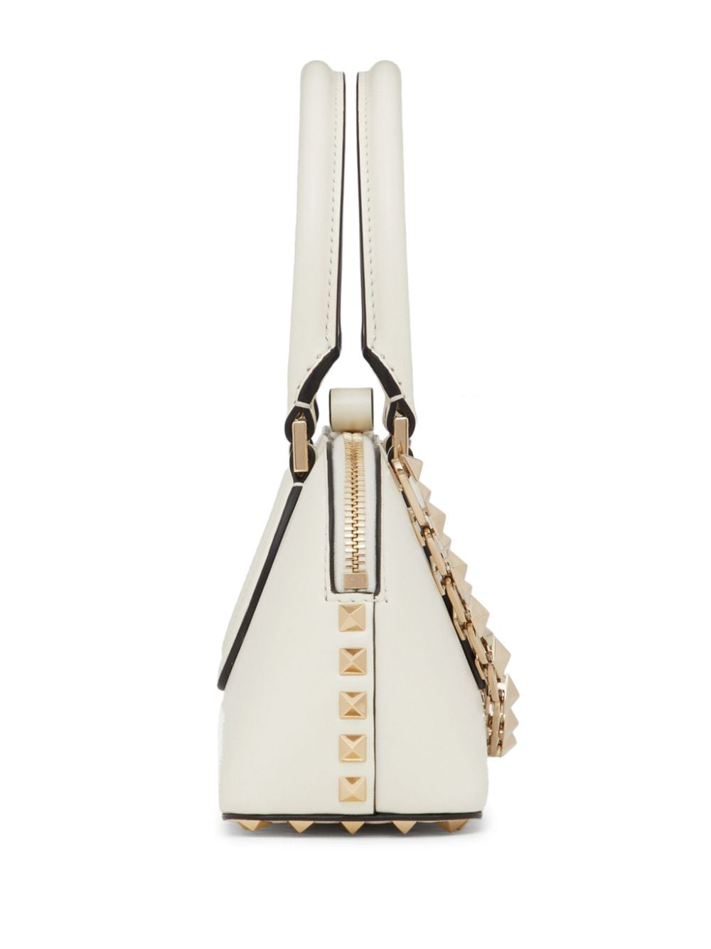 VALENTINO GARAVANI VALENTINO GARAVANI- Rockstud Leather Duffle Bag