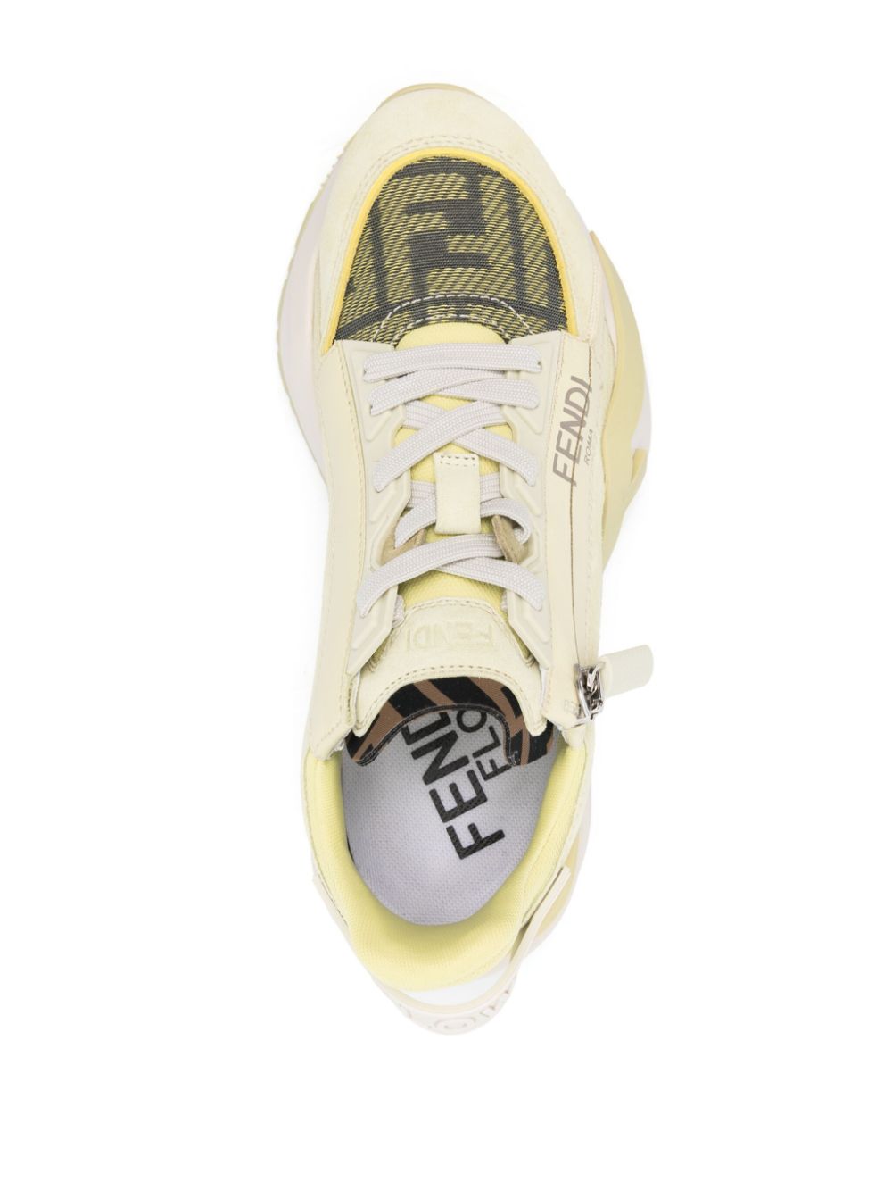 FENDI FENDI- Fendi Flow Leather Sneakers