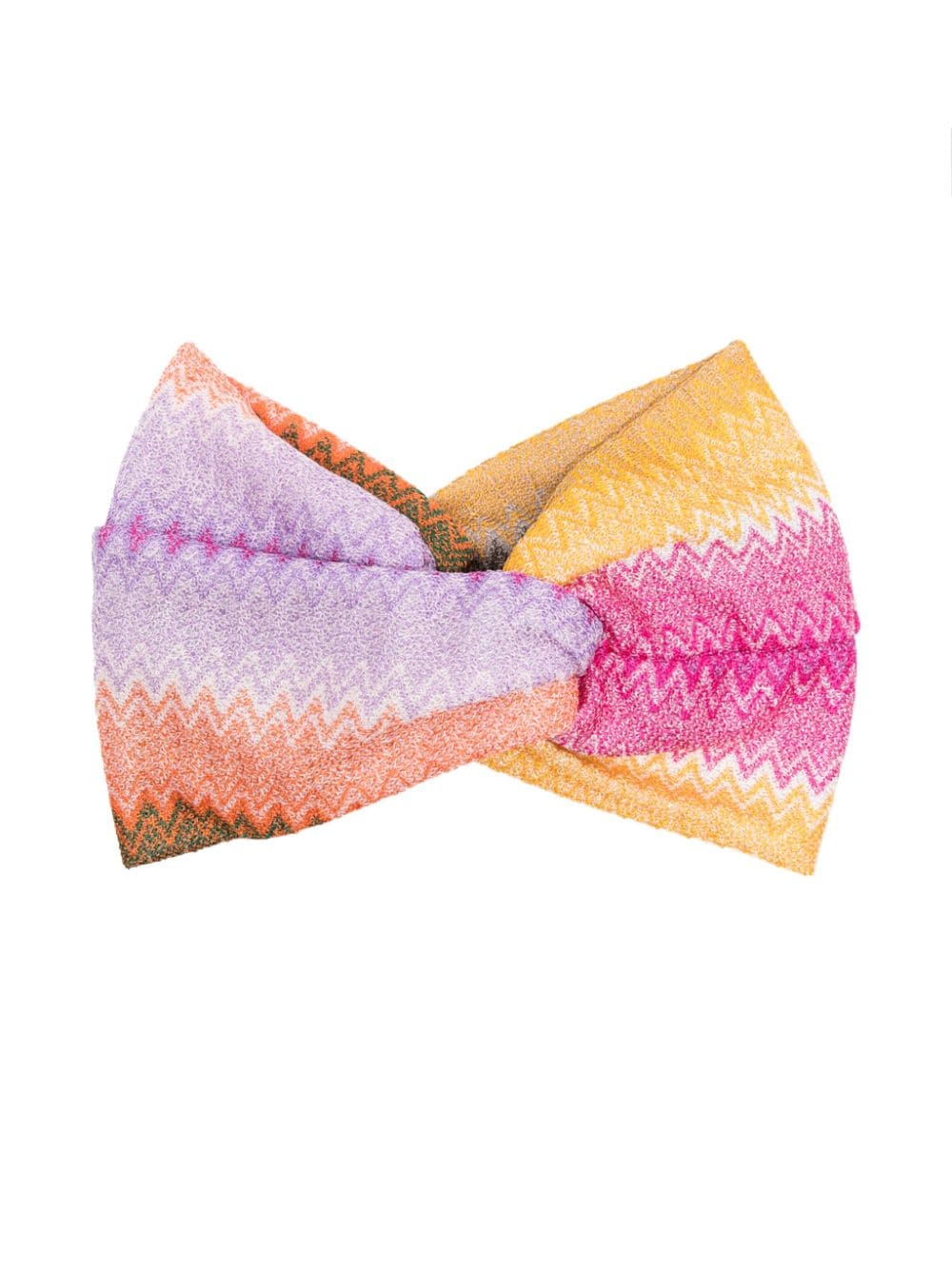 Missoni MISSONI- Zigzag Pattern Hair Band