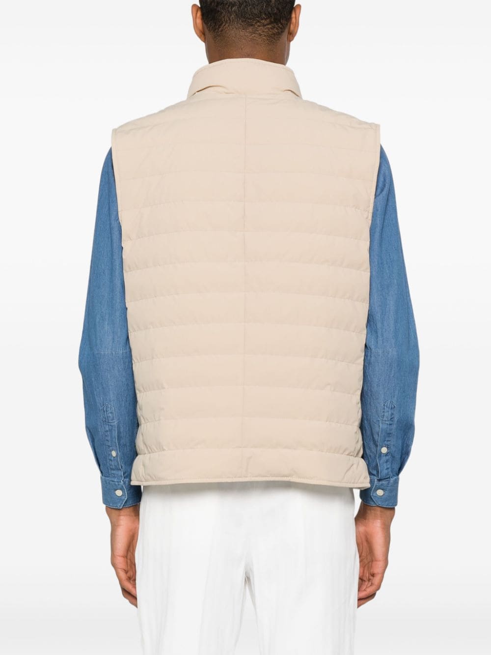 Brunello Cucinelli BRUNELLO CUCINELLI- Nylon Down Vest