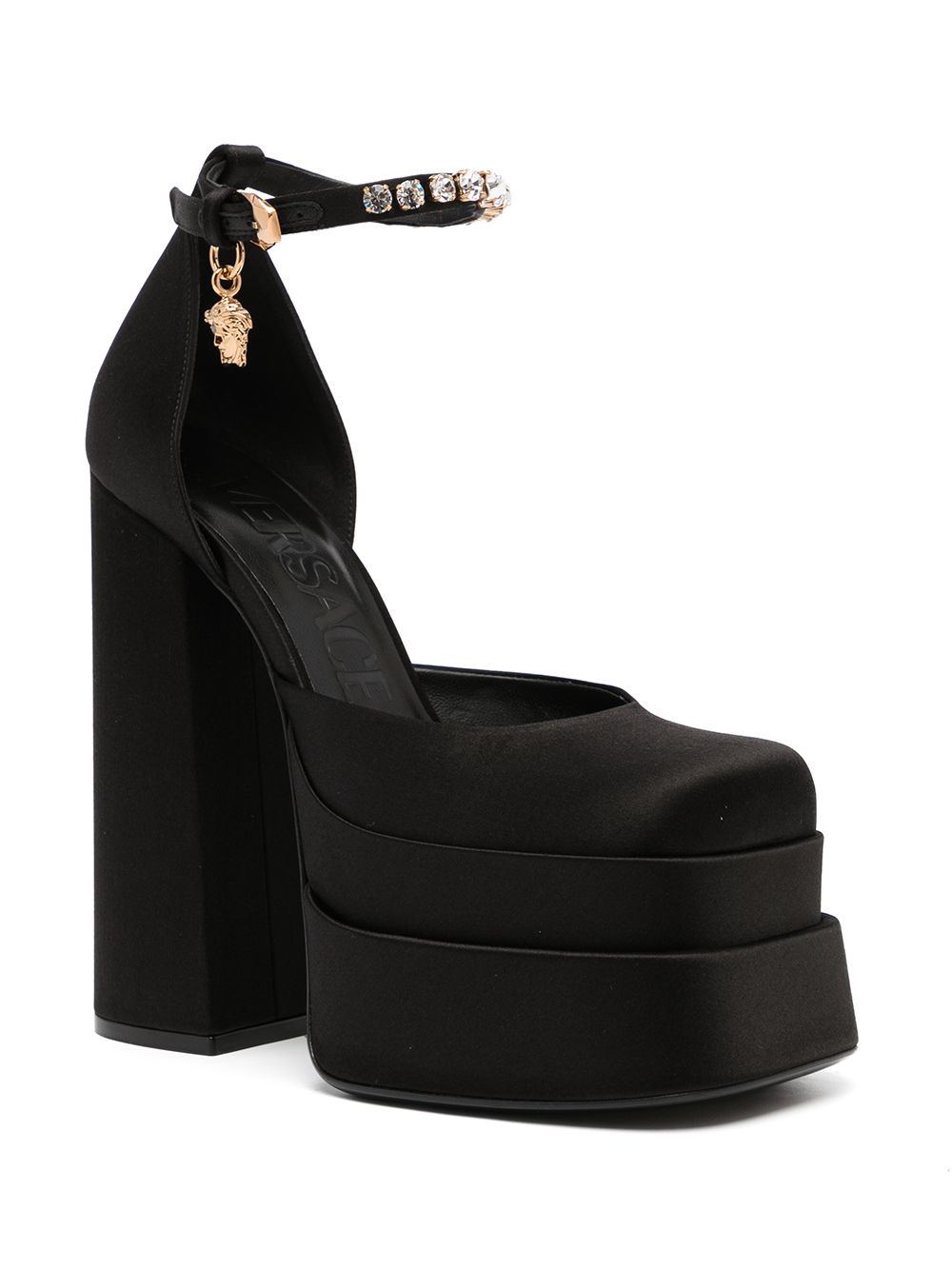 Versace VERSACE- Medusa Aevitas Platform Pumps