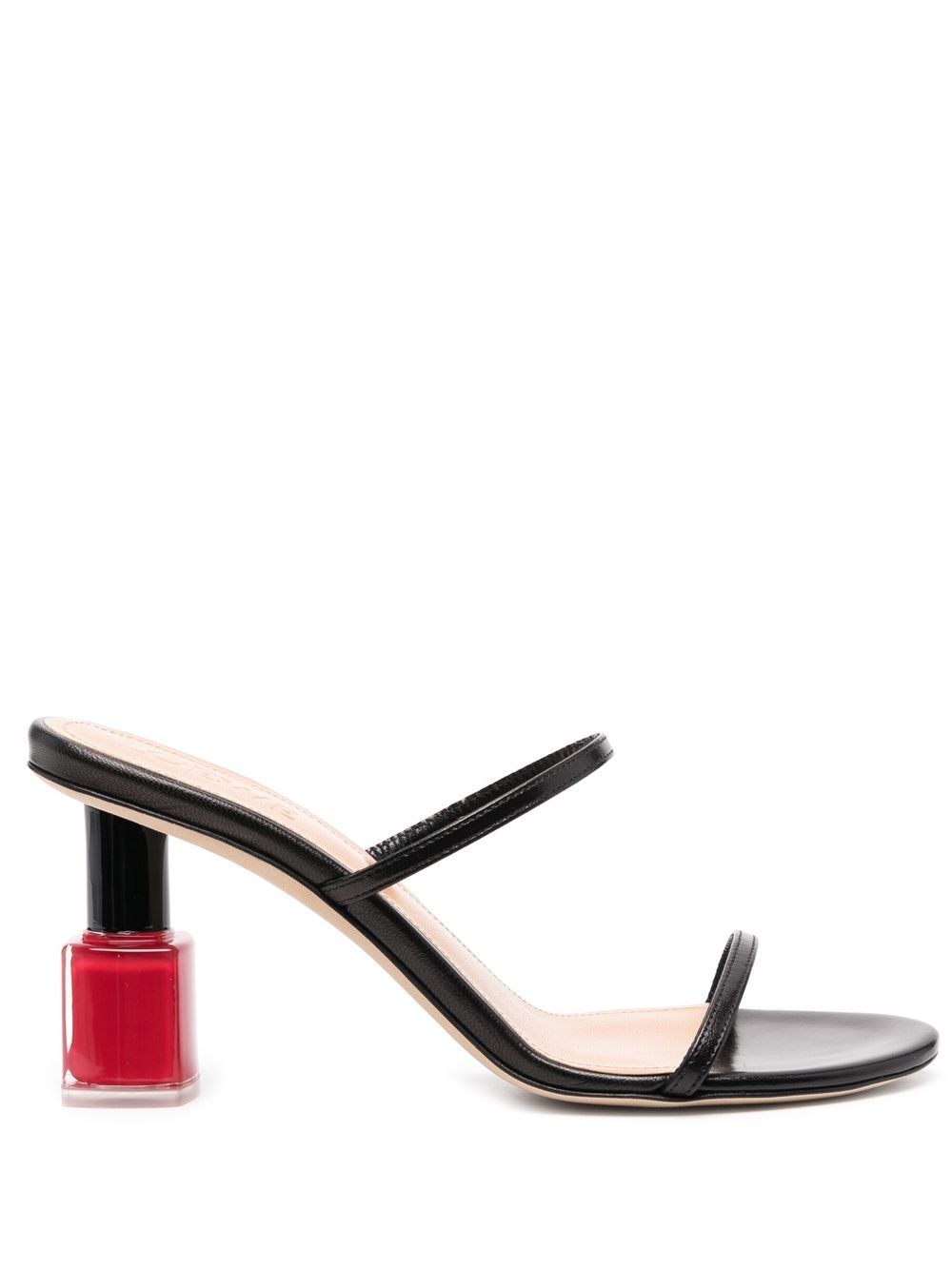 Loewe LOEWE- Leather Nail Polish Heel Sandals