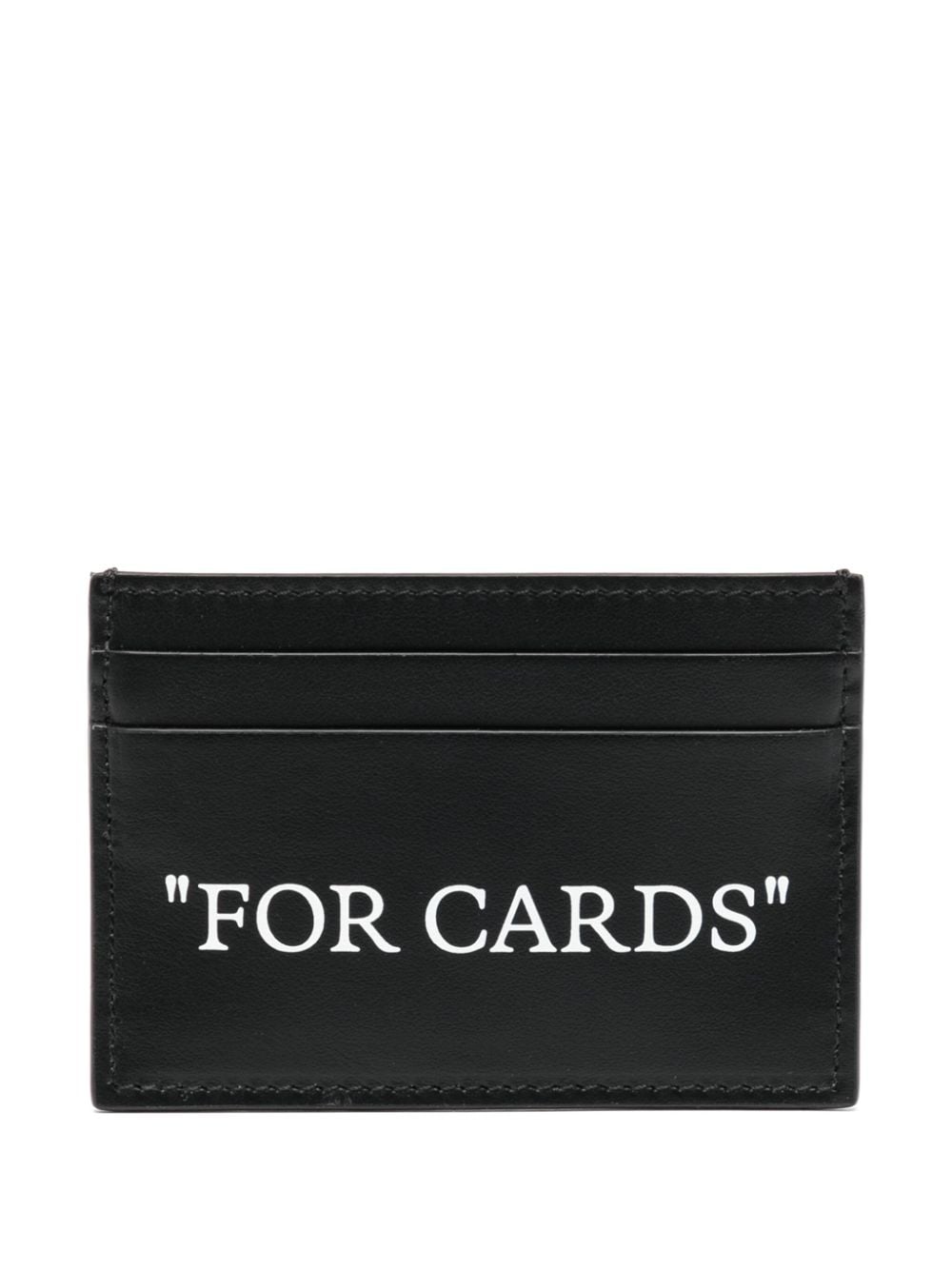 OFF-WHITE OFF-WHITE- Logo Credit Card Case