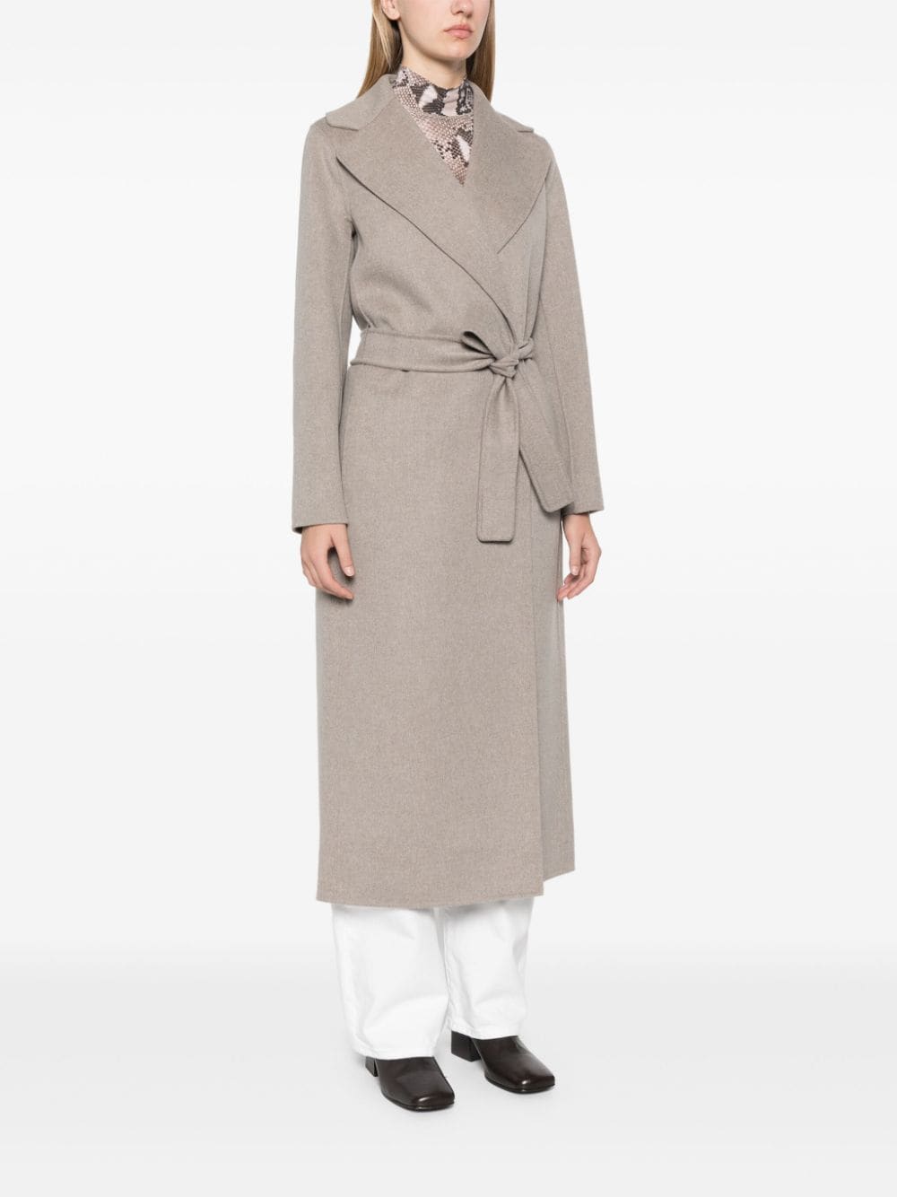  'S MAX MARA- Wool Long Coat