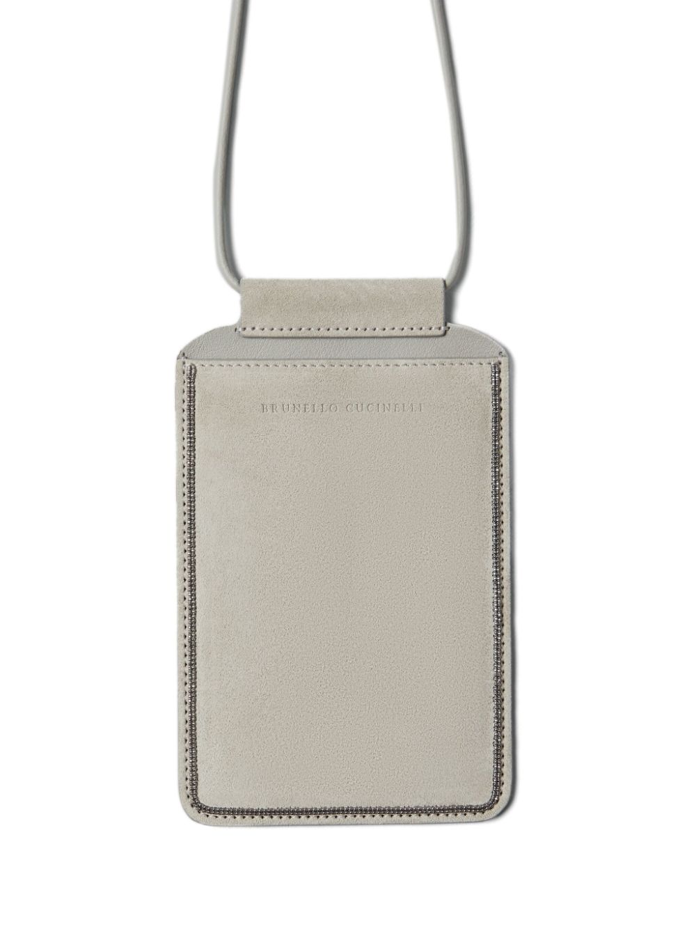 Brunello Cucinelli BRUNELLO CUCINELLI- Suede Phone Cover