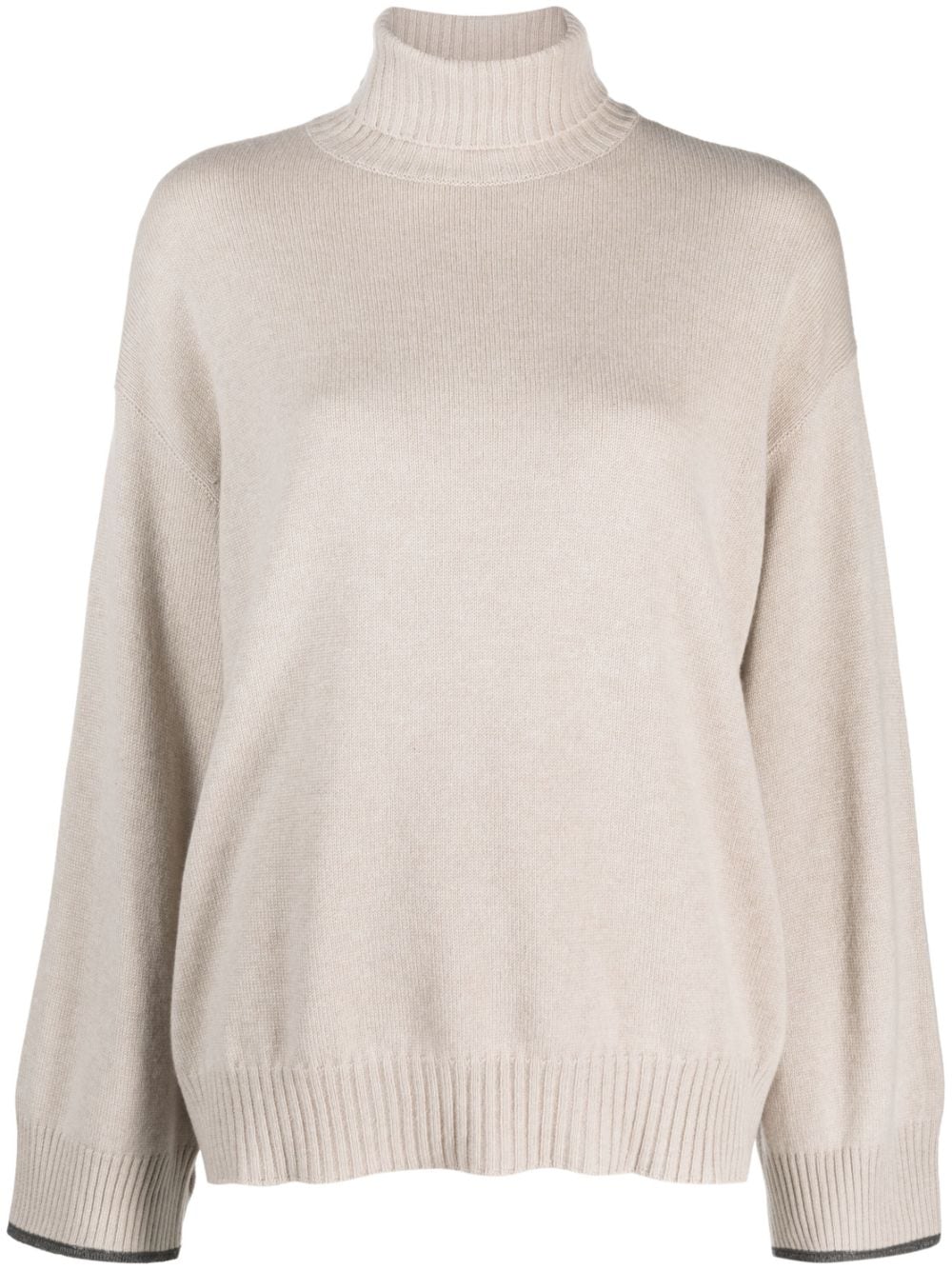 Brunello Cucinelli BRUNELLO CUCINELLI- Cashmere Turtleneck Sweater