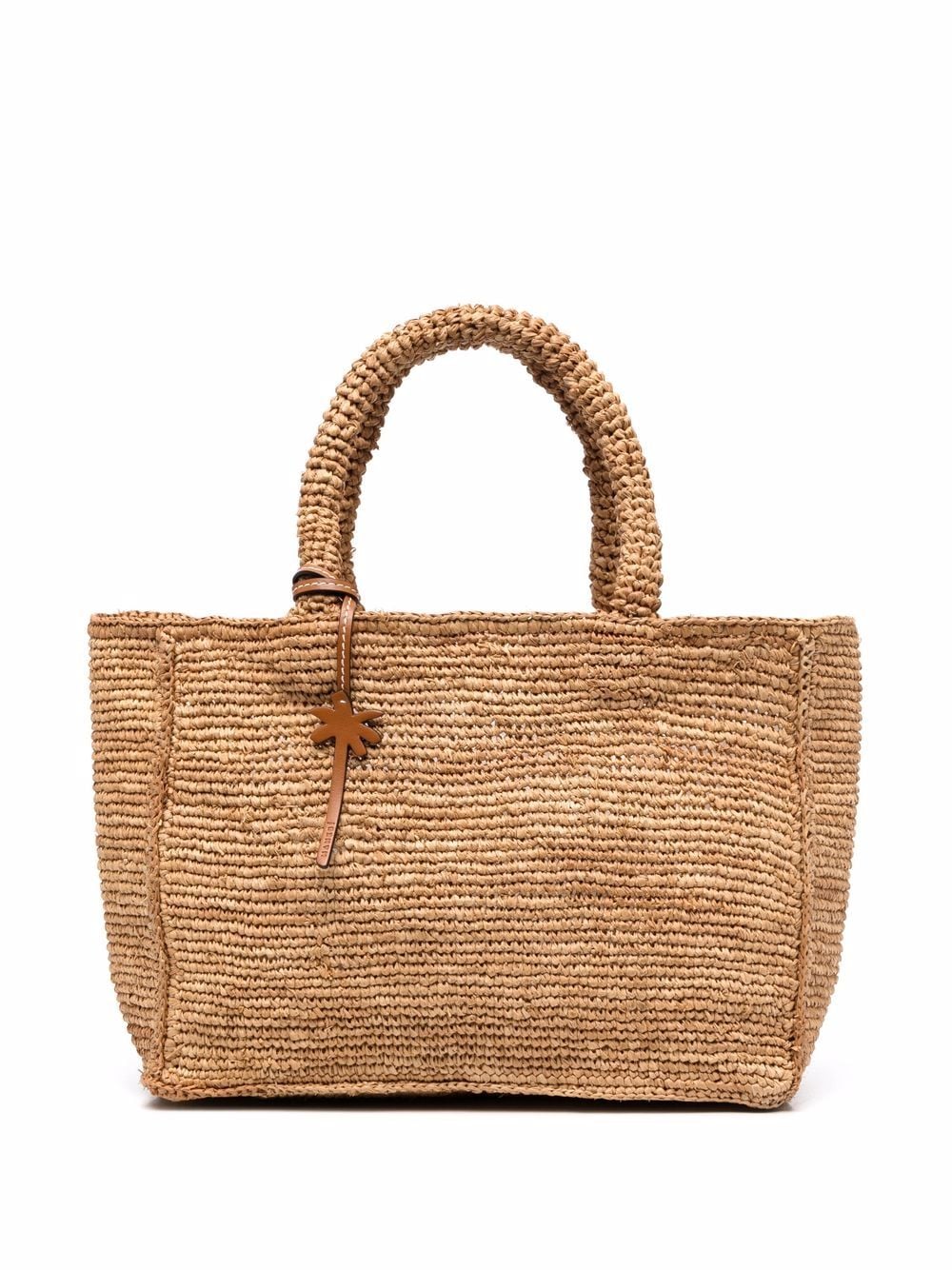 Manebi MANEBI- Sunset Small Raffia Tote Bag